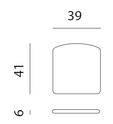 Product dimensions diagram
