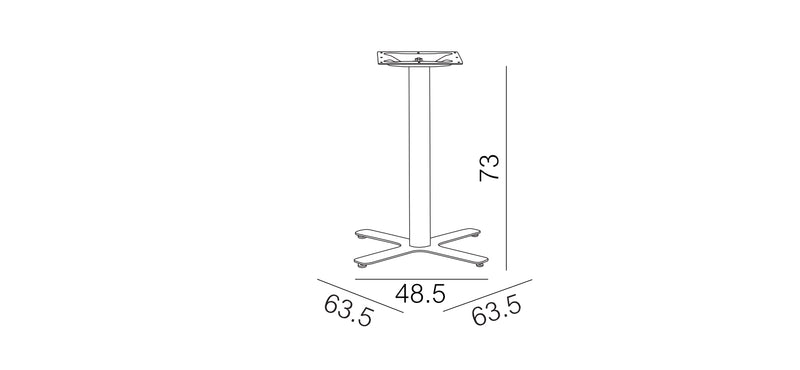 Product dimensions diagram