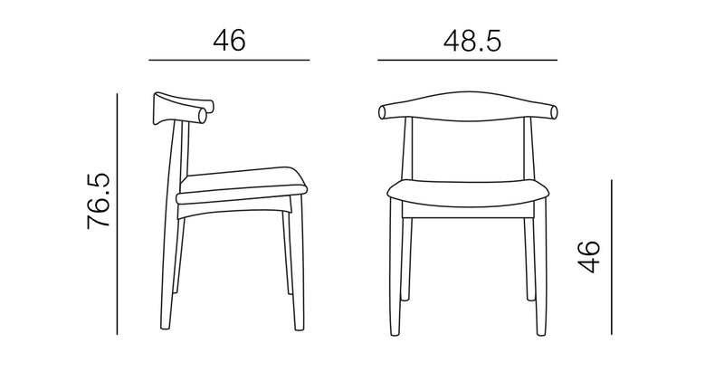 Product dimensions diagram