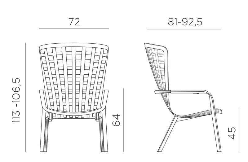 Product dimensions diagram