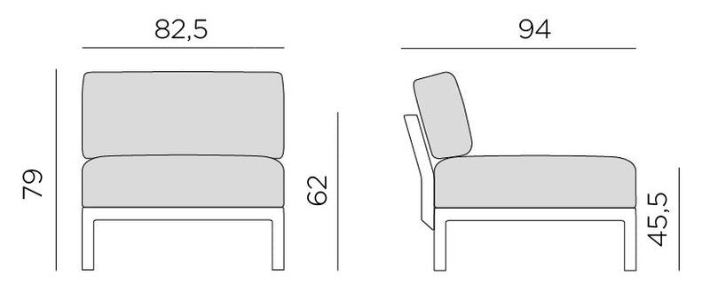 Product dimensions diagram