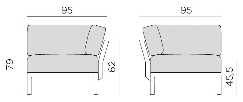 Product dimensions diagram
