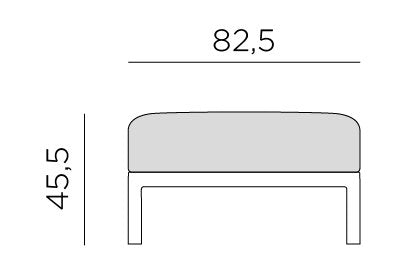 Product dimensions diagram