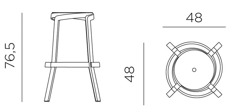 Product dimensions diagram