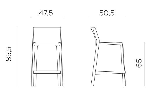 Product dimensions diagram