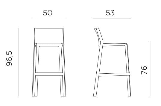Product dimensions diagram