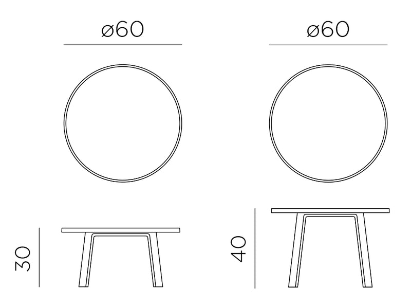 Product dimensions diagram