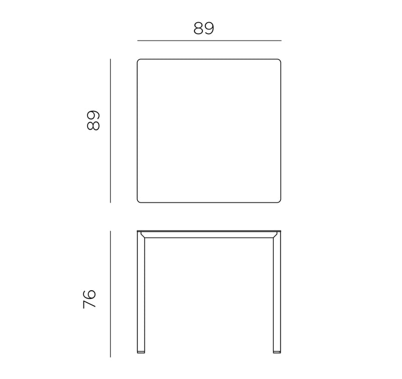 Product dimensions diagram