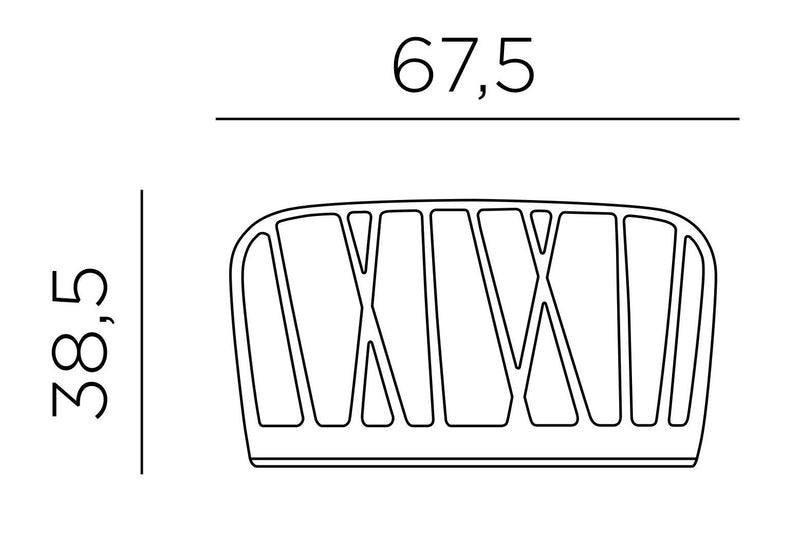 Product dimensions diagram