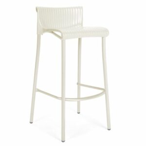 Duca Bar Stool - Cream