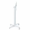 Ibisco Folding Bar Leaner Base – White