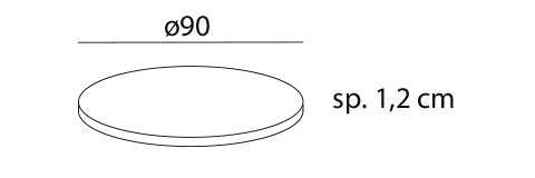 Product dimensions diagram