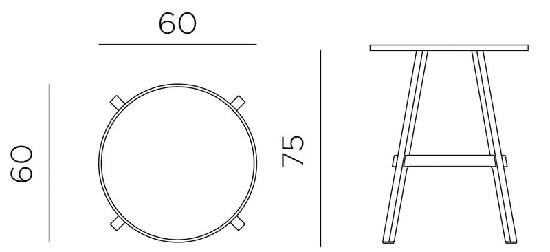 Product dimensions diagram