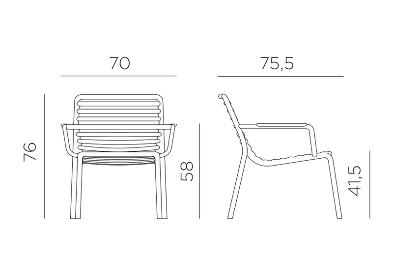 Product dimensions diagram