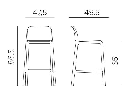 Product dimensions diagram