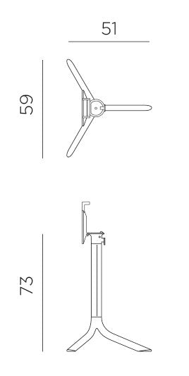 Product dimensions diagram