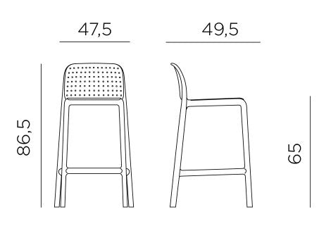 Product dimensions diagram
