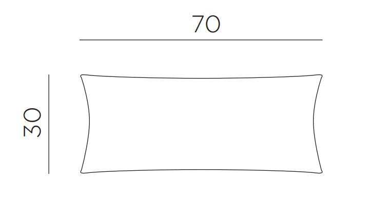 Product dimensions diagram