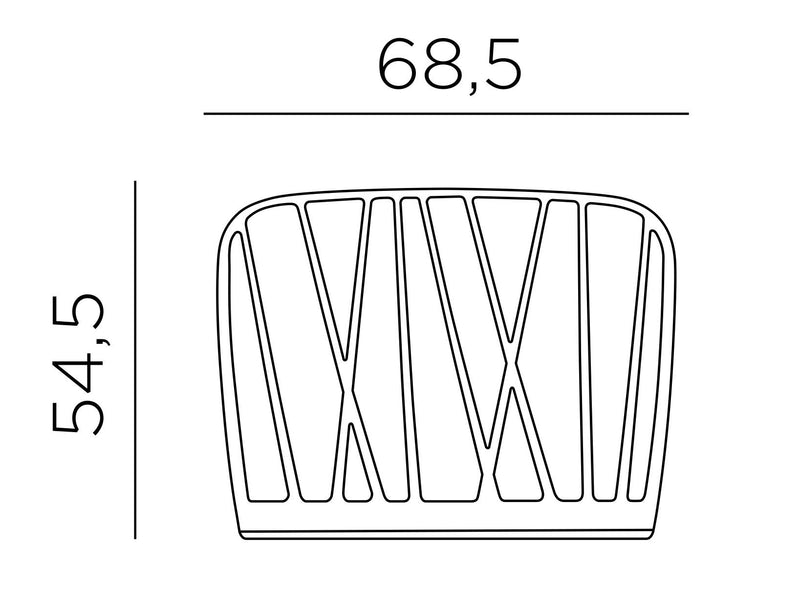 Product dimensions diagram
