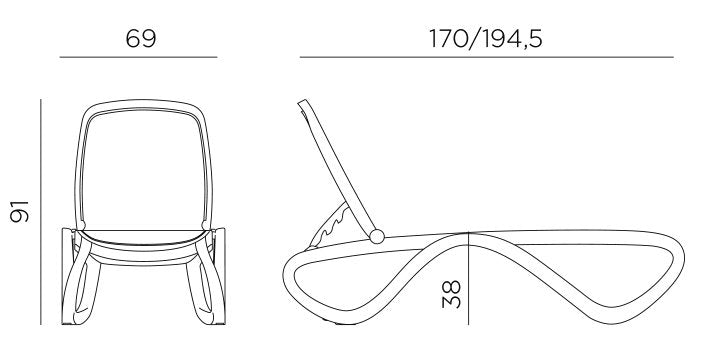 Product dimensions diagram