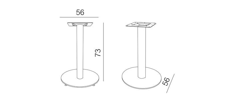 Product dimensions diagram