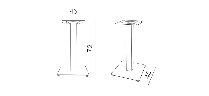 Product dimensions diagram