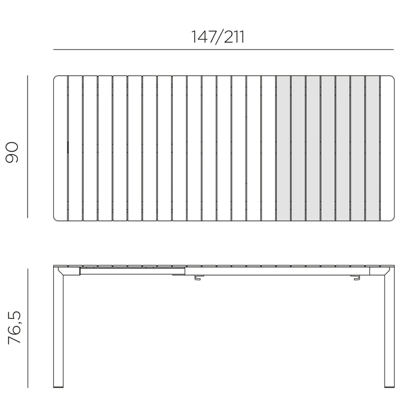 Product dimensions diagram