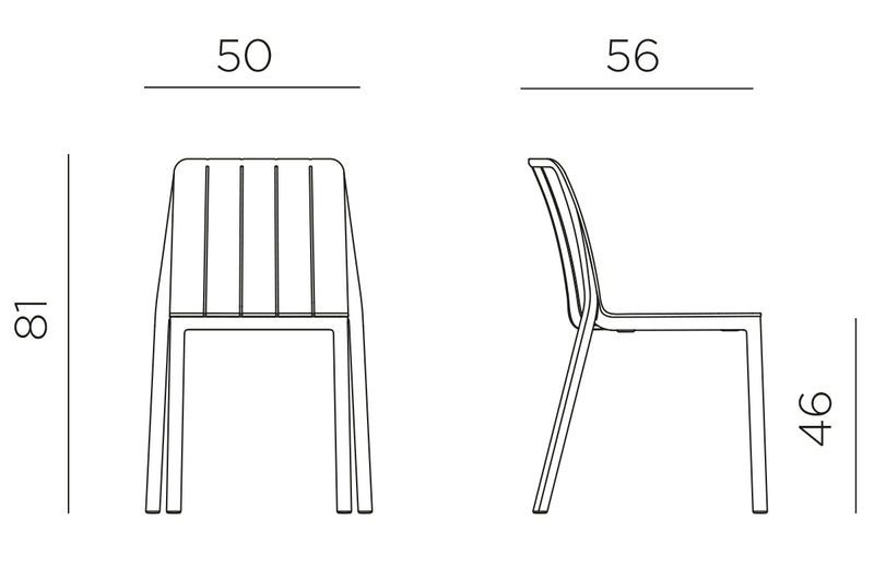 Product dimensions diagram