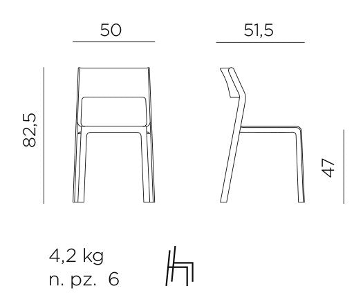 Product dimensions diagram