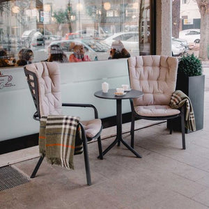 #folio:charcoal #sunbrella-cushions:rosa-pink