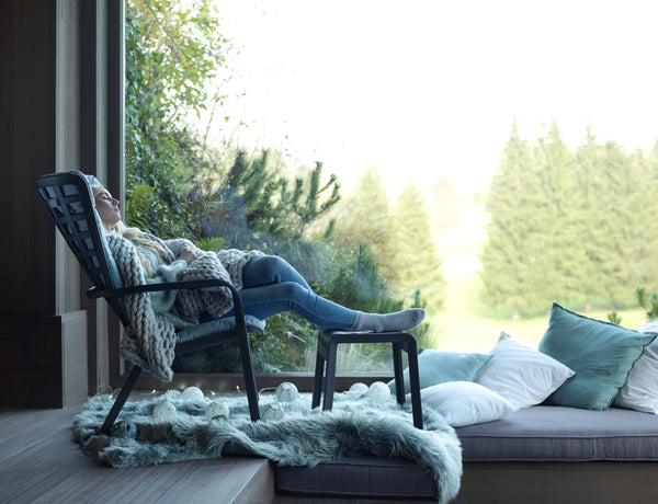 #charcoal #arcticblue(sunbrella®)