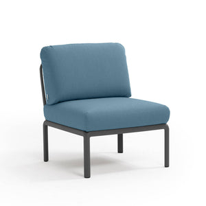 #komodo-cen:charcoal #sunbrella-cushions:adriatic-teal