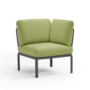 #komodo-angle:charcoal #sunbrella-cushions:avocado