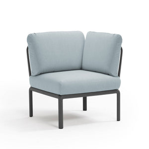 #komodo-angle:charcoal #sunbrella-cushions:ice-blue