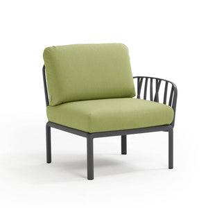 #komodo-end:charcoal #sunbrella-cushions:avocado
