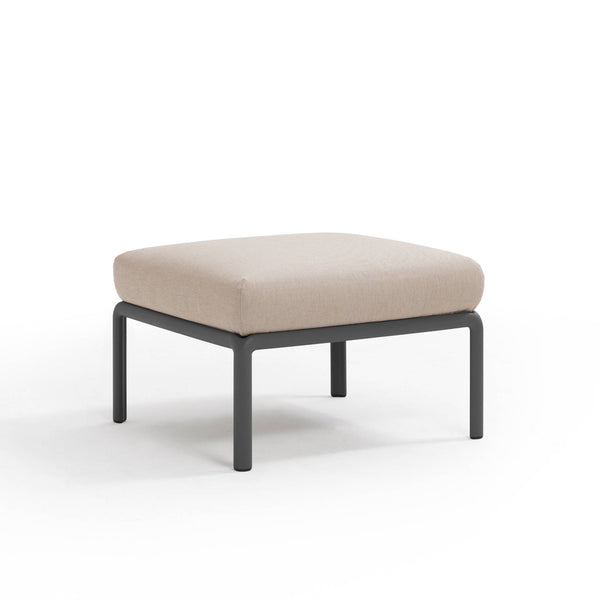 #komodo-pouf:charcoal #sunbrella-cushions:canvas