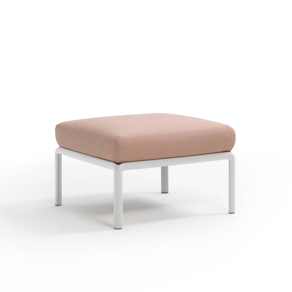 #komodo-pouf:white #sunbrella-cushions:rosa-pink