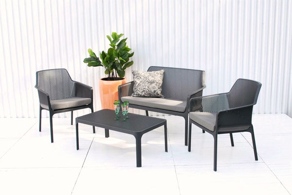 #net-bench:charcoal #cushion:grey--sunbrella--