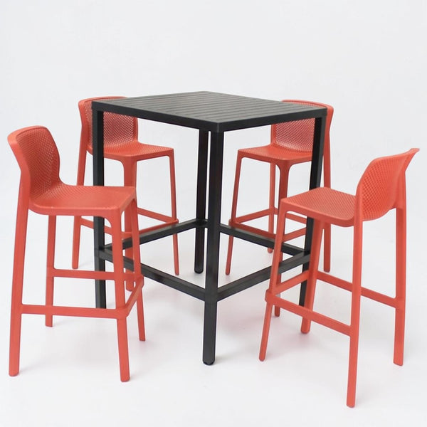 #cube80-bl:charcoal #net-760:coral