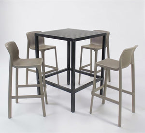 #cube80-bl:charcoal #net-760:taupe