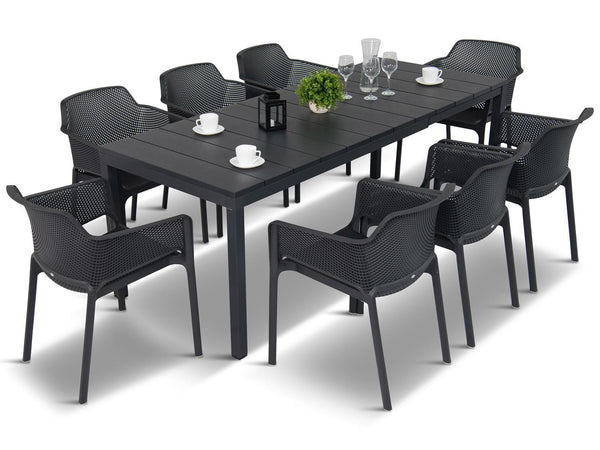 #rio-140:charcoal #net-chair:charcoal