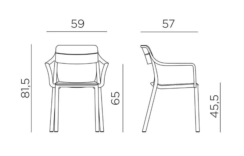 Product dimensions diagram