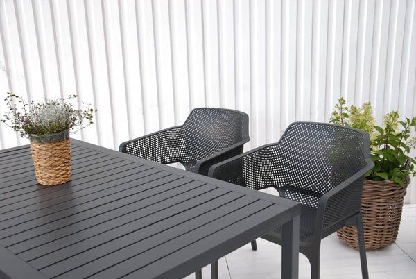 #cube-140:charcoal #net-chair:charcoal