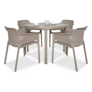 #cube-80:taupe #net-chair:taupe