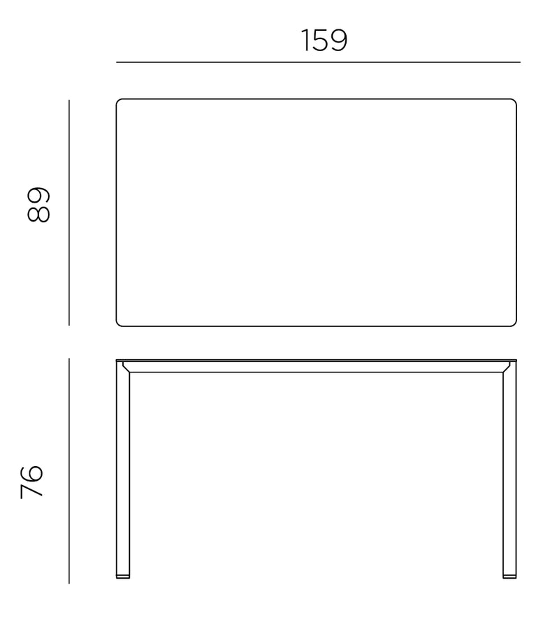 Product dimensions diagram