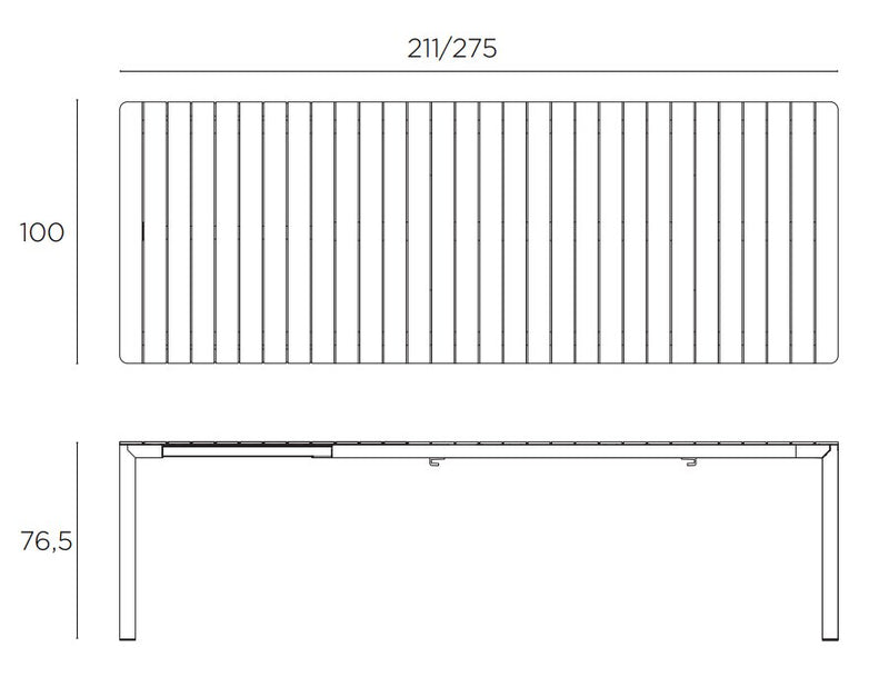 Product dimensions diagram