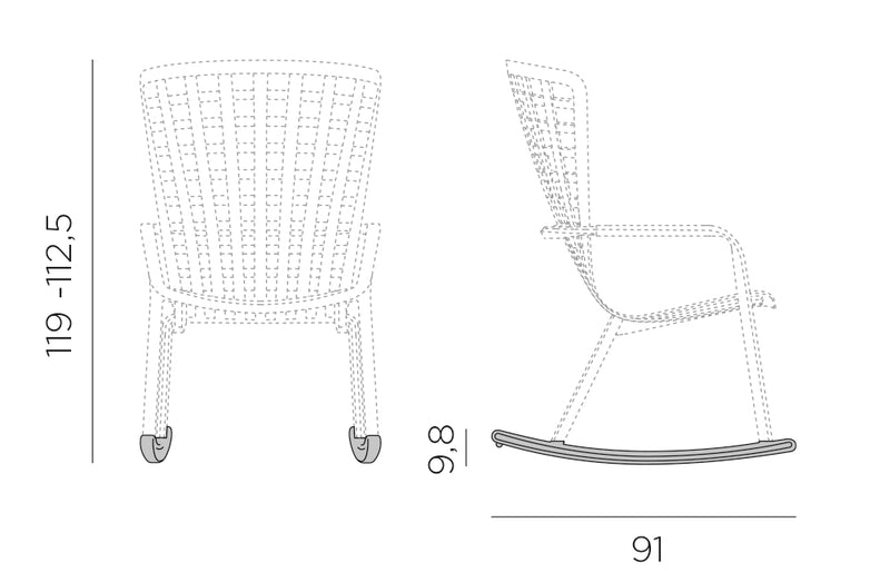 Product dimensions diagram