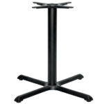 Crucifix Table Base 560 - Black 1 Crucifix Table Base 560