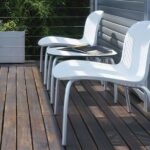 Ninfea Relax Lounge Chair - White 5 Ninfea Relax Lounge Chair – White (Pictured in 3 Piece Balcony Setting)
