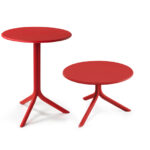 Spritz Table & Spritz Coffee Table - Red Spritz Table & Spritz Coffee Table - Red
